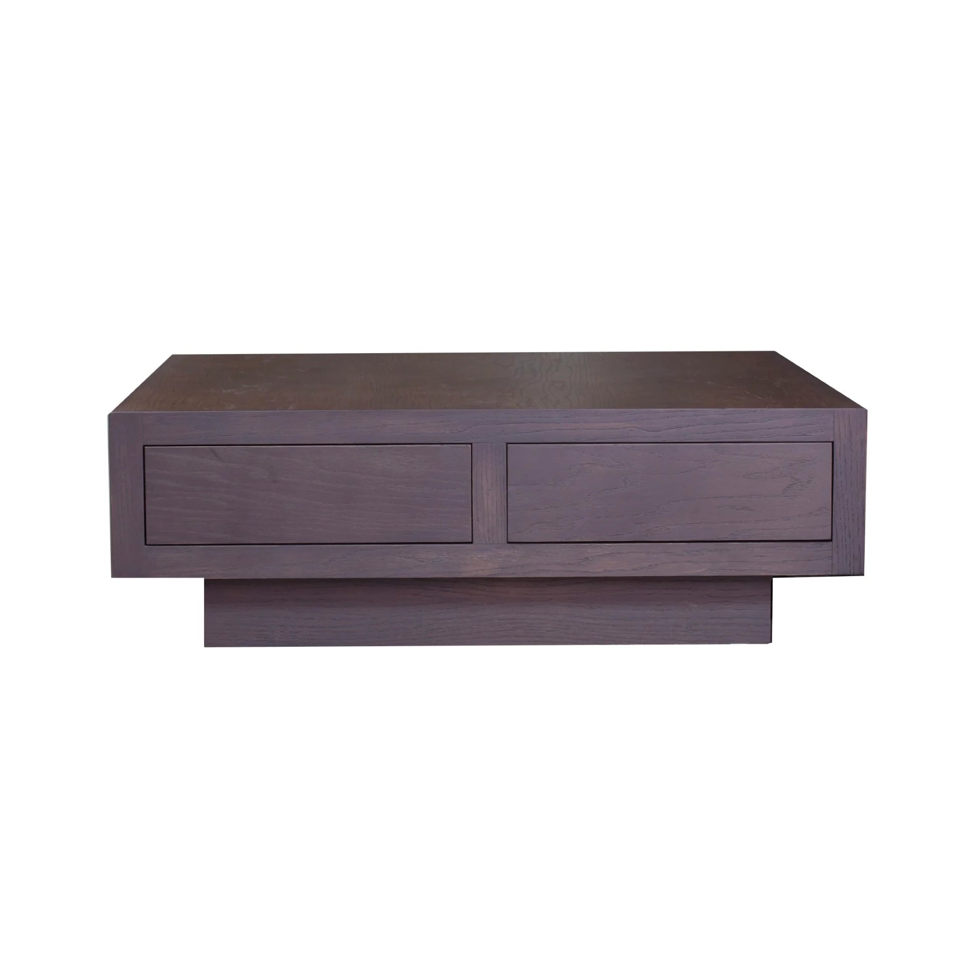 Salontafel Square100x100 2 drawers