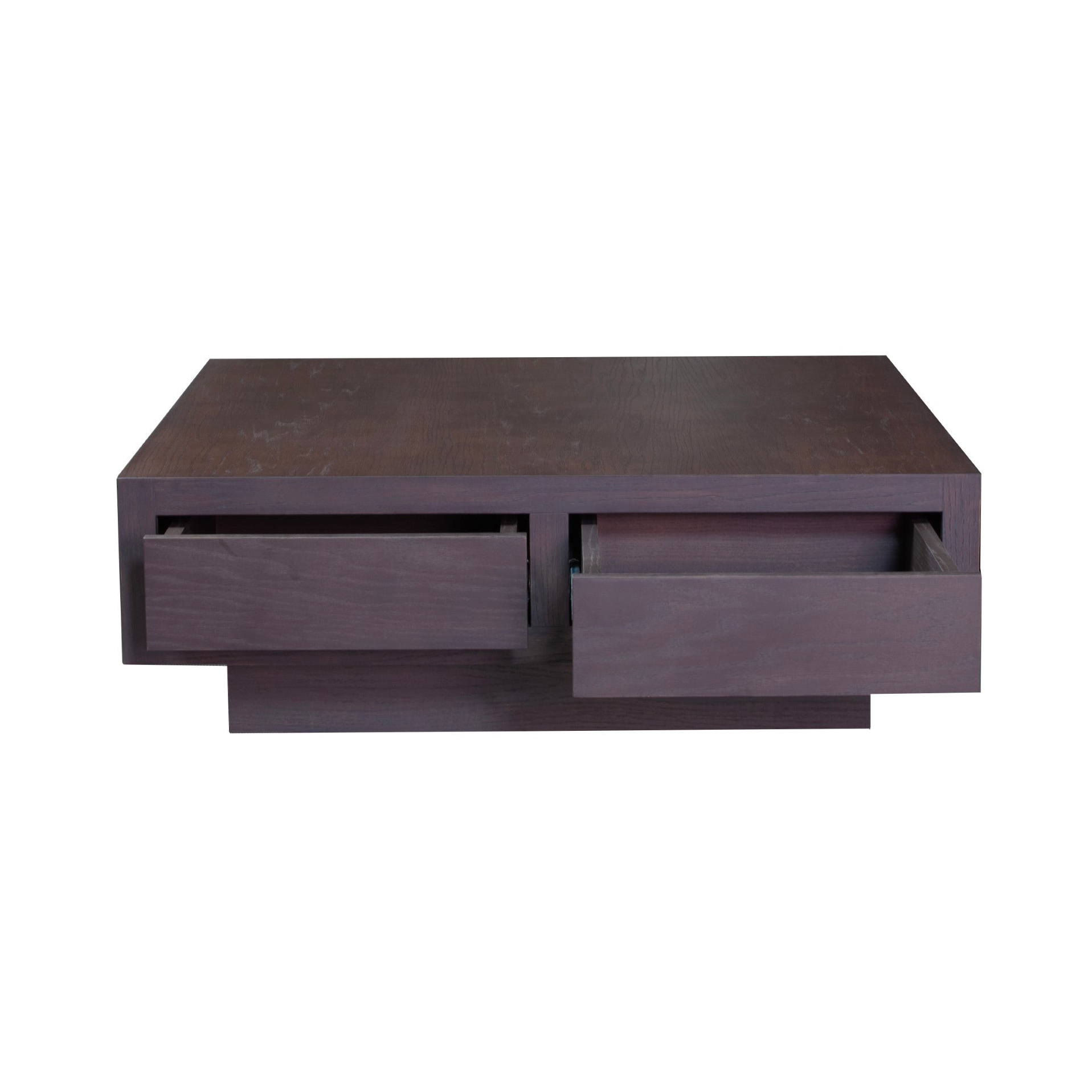 Salontafel Square100x100 2 drawers